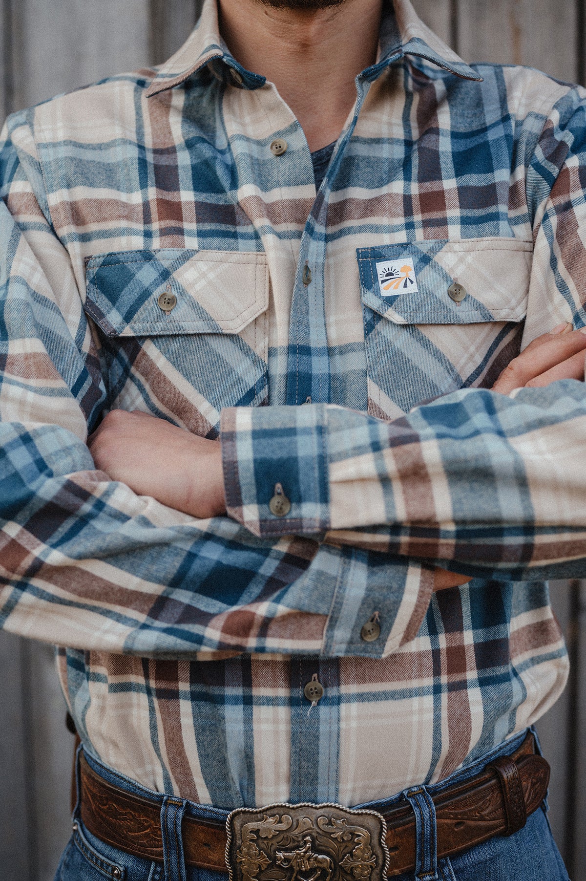 Flanellhemd Farma pod Polanou