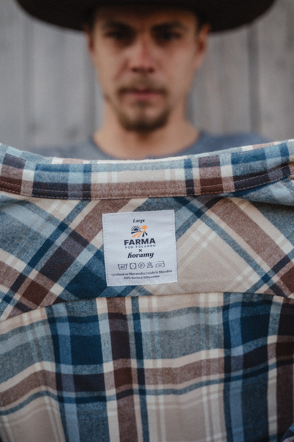 Flanellhemd Farma pod Polanou