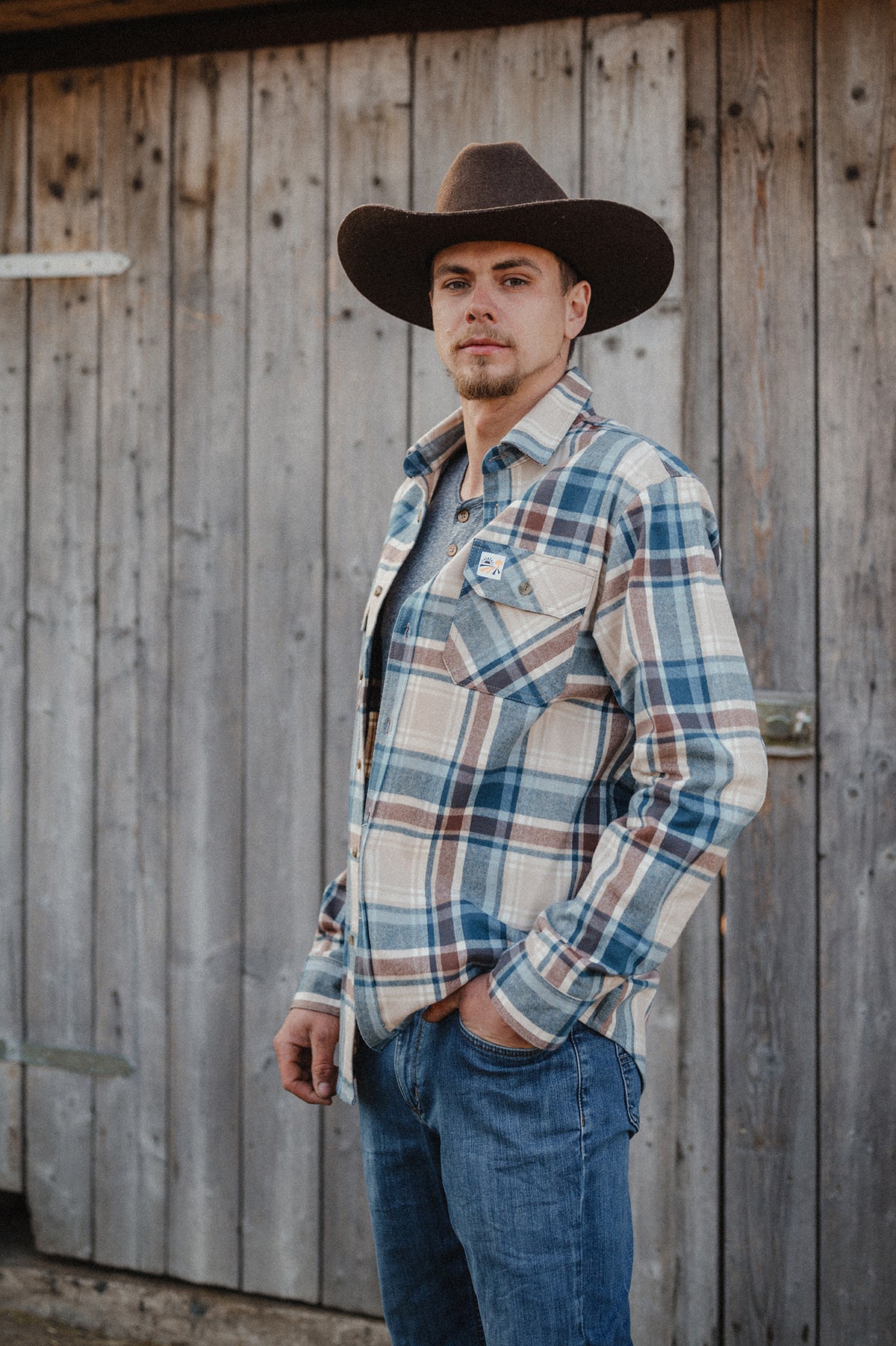 Flanellhemd Farma pod Polanou