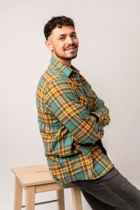 Herren-Flanellhemd Aurora