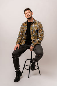 Herren-Flanellhemd „Moss“