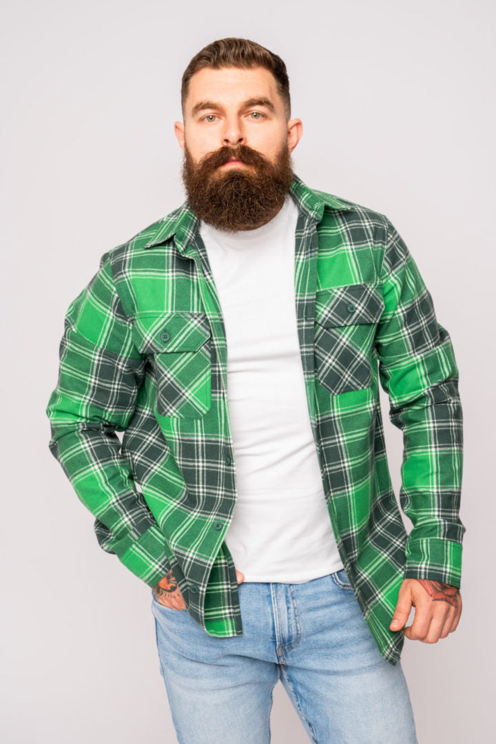 Flanellhemd von Spring Field